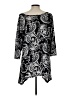 New Directions Black 3/4 Sleeve Blouse Size L - photo 2
