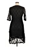 Ice Silk Black Cocktail Dress Size 1X - photo 2