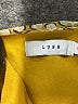 Lush 100% Polyester Print Yellow Casual Dress Size S - photo 7