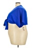 Hount 100% Polyester Blue Short Sleeve Blouse Size 3X - photo 5