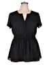 Torrid 100% Polyester Solid Black Romper Size Lg Plus (0) - photo 1