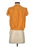 Universal Thread 100% Rayon Orange Short Sleeve Blouse Size XS - photo 2