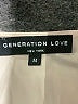 Generation Love 100% Silk Tan Long Sleeve Silk Top Size M - photo 7