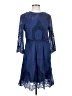 Assorted Brands Blue Casual Dress Size S - photo 1