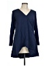 H By Halston Blue Long Sleeve Top Size 10 - photo 1