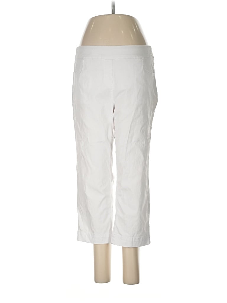 Pre-owned Slim-sation By Multiples Jeggings In Ivory
