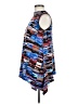 Ava James Blue Sleeveless Blouse Size M - photo 5