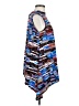 Ava James Blue Sleeveless Blouse Size M - photo 4