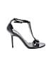 Burberry Gray Black Heels Size EU 37 1/2 - photo 1