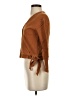TeXTURE & THREAD Madewell 100% Cotton Brown Pullover Sweater Size XXS - photo 5