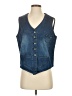 Jeans 100% Cotton Blue Denim Vest Size S (estimated) - photo 1
