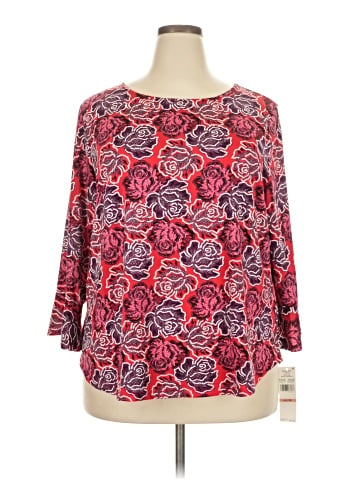 Ruby Rd. 3/4 Sleeve Blouse (view 1)