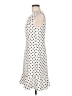 Nine West 100% Polyester Polka Dots White Casual Dress Size 8 - photo 5