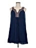As U Wish Blue Sleeveless Blouse Size M - photo 1