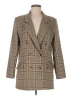 Lioness 100% Polyester Plaid Brown Blazer Size M - photo 1