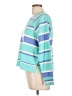 Wildfox Stripes Blue Pullover Sweater Size Lg (3 or L) - photo 5