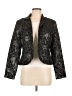 Boston Proper 100% Acetate Paisley Black Blazer Size 6 - photo 1