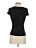 Etcetera Black Short Sleeve Top Size S - photo 2