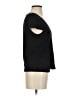 Etcetera Black Short Sleeve Top Size S - photo 4