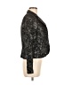 Boston Proper 100% Acetate Paisley Black Blazer Size 6 - photo 4