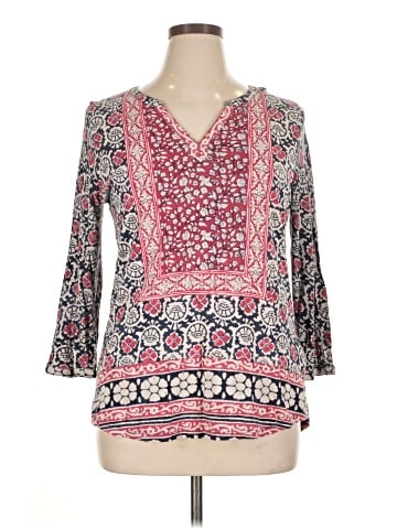 Lucky Brand 3/4 Sleeve Blouse (view 1)