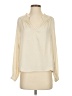 Gap 100% Polyester Ivory Long Sleeve Blouse Size XS - photo 1