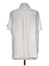 Assorted Brands 100% Polyester Silver Short Sleeve Blouse Size L - photo 2