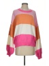 Charlie Holiday. Color Block Pink Pullover Sweater Size 4 - photo 1