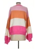 Charlie Holiday. Color Block Pink Pullover Sweater Size 4 - photo 2
