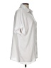 Assorted Brands 100% Polyester Silver Short Sleeve Blouse Size L - photo 4