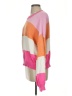 Charlie Holiday. Color Block Pink Pullover Sweater Size 4 - photo 5