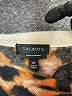 Talbots 100% Cashmere Animal Print Brown Cashmere Pullover Sweater Size M - photo 7