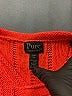PURE HANDKNIT 100% Cotton Orange Pullover Sweater Size Sm - Med - photo 7