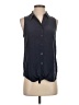 Equipment 100% Silk Black Sleeveless Silk Top Size XS - photo 1