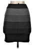 BCBGMAXAZRIA Stripes Gray Formal Skirt Size S - photo 2