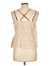 Moon River 100% Polyester Tan Sleeveless Blouse Size L - photo 2