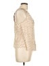 Moon River 100% Polyester Tan Sleeveless Blouse Size L - photo 4