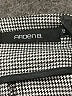 Arden B. Houndstooth Gray Casual Skirt Size 8 - photo 4