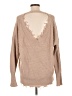 Moon & Madison 100% Acrylic Tan Pullover Sweater Size L - photo 2
