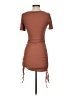 Altar'd State 100% Polyester Solid Brown Casual Dress Size XS - photo 2