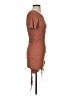 Altar'd State 100% Polyester Solid Brown Casual Dress Size XS - photo 4