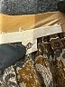 Burning Torch 100% Silk Brown Long Sleeve Silk Top Size M - photo 7