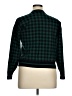 Marled Plaid Green Cardigan Size XL - photo 2