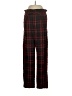 Free People Plaid Red Casual Pants Size 4 - photo 1
