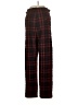 Free People Plaid Red Casual Pants Size 4 - photo 2