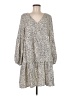 Unbranded Animal Print Gray Casual Dress Size M - photo 1