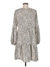 Unbranded Animal Print Gray Casual Dress Size M - photo 2