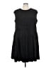 The Limited Solid Black Casual Dress Size 3X - photo 1