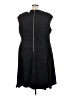 The Limited Solid Black Casual Dress Size 3X - photo 2