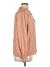 Maison d' Amelie 100% Polyester Orange Long Sleeve Blouse Size XL - photo 4